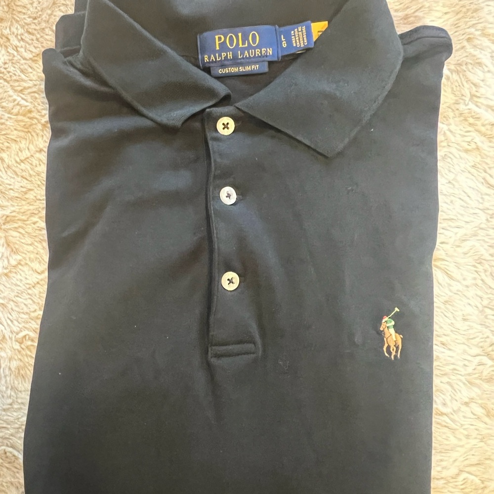 Ralph Lauren Polo Black Men's Shirt